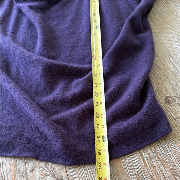 Sundance Cashmere Purple Sweater L - Picture 8 of 12